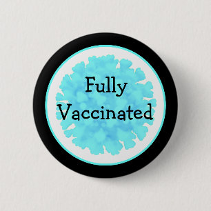 Fully Vaccinated against Covid 19 Button