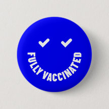 Fully Vaccinated Smiley