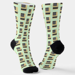 Fully Vaxxed Funny Geek Computer Joke Socks