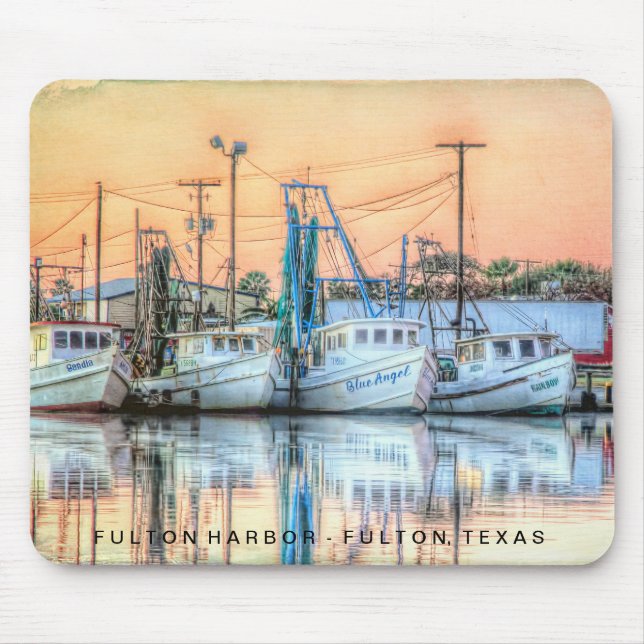 “Fulton Harbour Icons” Mouse Pad (Front)