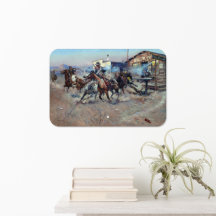 Fumée d'un 45 Charles Marion Russell C1908