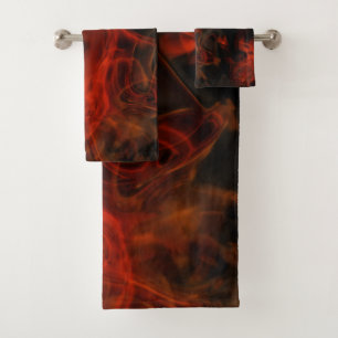 Fumée et flammes