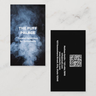Fumer Shop QR Carte de visite