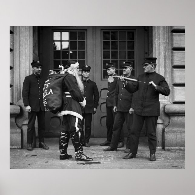 Fumigating Santa Claus, 1920s Poster (Front)