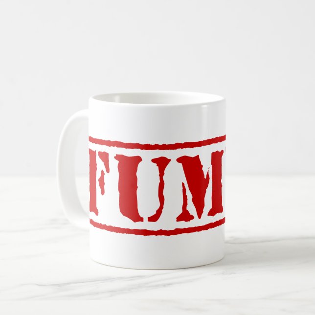 FUMTU COFFEE MUG (Front Left)