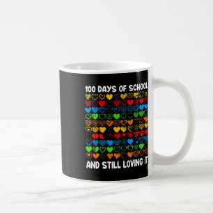 Fun 100 Days Of School And Still Loving It Girls H Coffee Mug