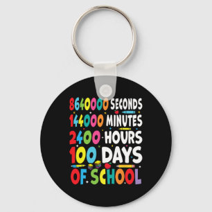 Fun 100 Days Of School Outfit For Math Teachers Bo Keychain