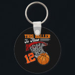 Fun 12 Years Old Kids Gift 12th Birthday Bysketbyl Keychain<br><div class="desc">Fun 12 Years Old Kids Gift 12th Birthday Bysketbyll</div>