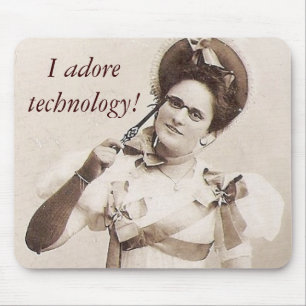 Fun 1800s Portrait from Eastern Europe Mouse Pad