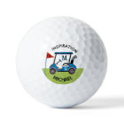 Fun 19th Hole Custom Cart Personalized 