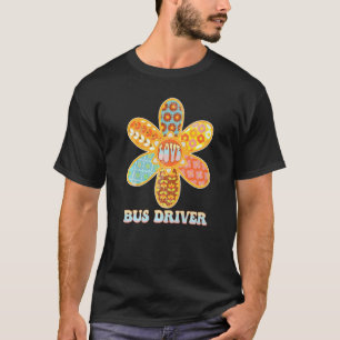 FUN 1st Day Back School Teacher Kid BUS DRIVER RET T-Shirt