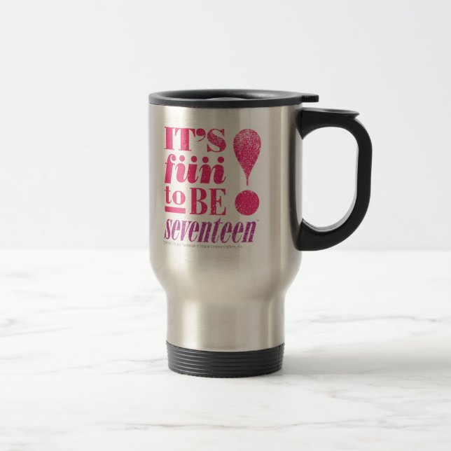 Fun 2 B 17-Magenta Travel Mug (Right)