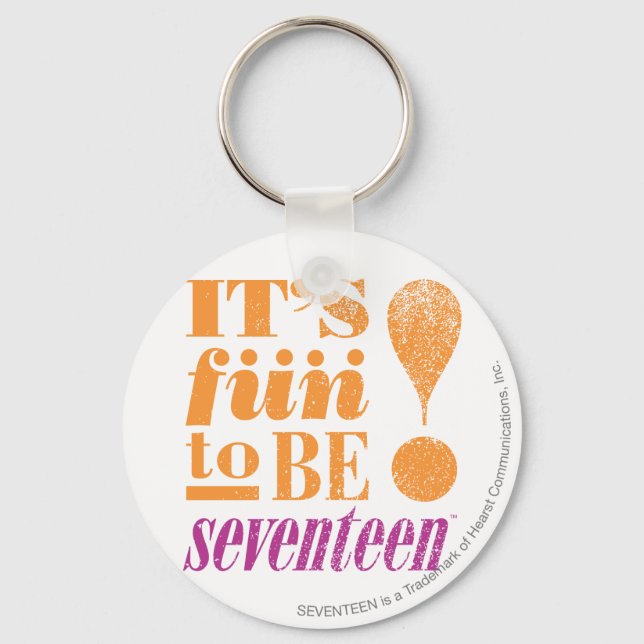 Fun 2 B 17-Orange Keychain (Front)