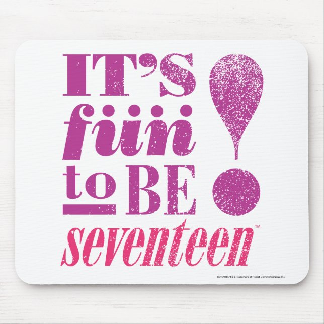 Fun 2 B 17-Purple Mouse Pad (Front)