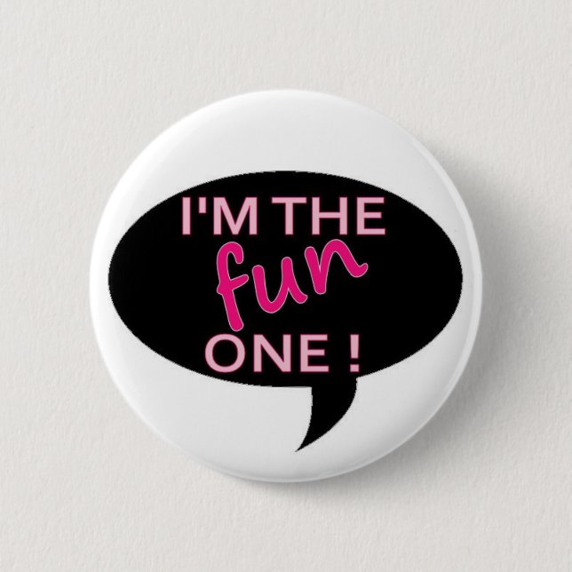 fun 2 inch round button (Front)
