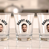 Fun 40th Birthday CUSTOM TEXT Photo 