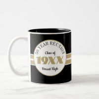 Fun! 50 year class reunion gift mug