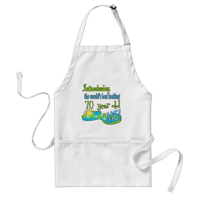 Fun 70th Birthday Gifts Standard Apron (Front)
