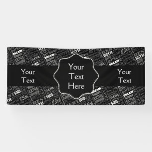 Fun 85th Birthday Party Personalized Monogram Banner