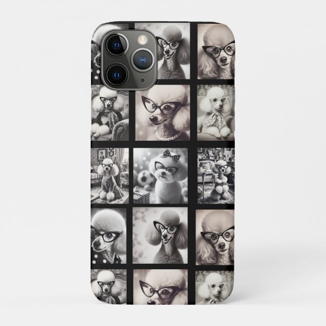 Fun 9 Photo Collage Pictures Case-Mate iPhone Case (Back)