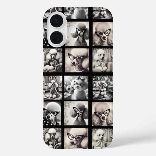 Fun 9 Photo Collage Pictures Case-Mate iPhone Case (Back)