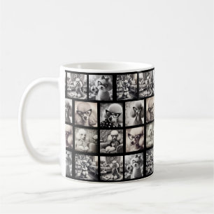 Fun 9 Photo Collage Pictures Coffee Mug