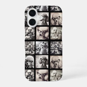 Fun 9 Photo Collage Pictures iPhone 16 Case