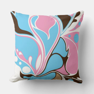 Fun Abstract Decorative Pillow