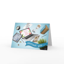 Fun Admin Professionals Day Card- The Chaos Theory