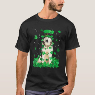 Fun Alaskan Malamute Dog St Patrick's Day Irish Sh T-Shirt
