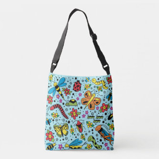 Fun All Over Print Bug Insect Tote