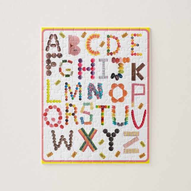 Fun Alphabet  Jigsaw Puzzle (Vertical)