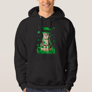 Fun American Shorthair Cat St Patrick S Day Irish  Hoodie