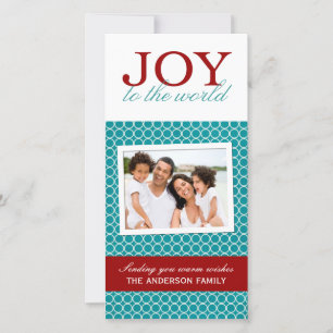 Fun and Bright Christmas Photo Cards