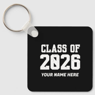 Fun and Catchy "Class Of 2026" Keychain