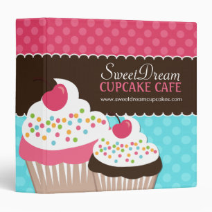 Fun and Cute Cupcake Binder