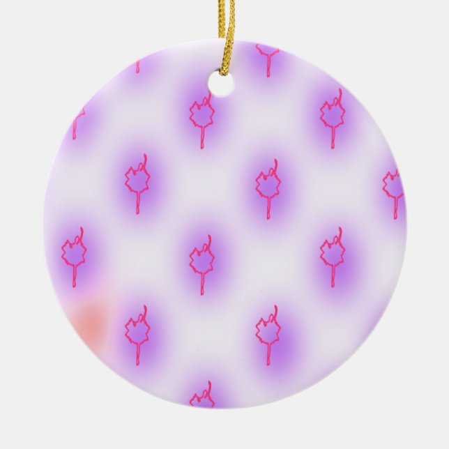 Fun and Dancing Ceramic Ornament (Front)