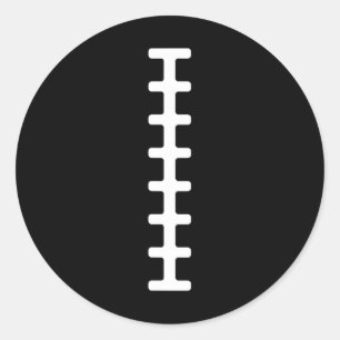 Fun And Easy Halloween Football Costume Tee Ball L Classic Round Sticker