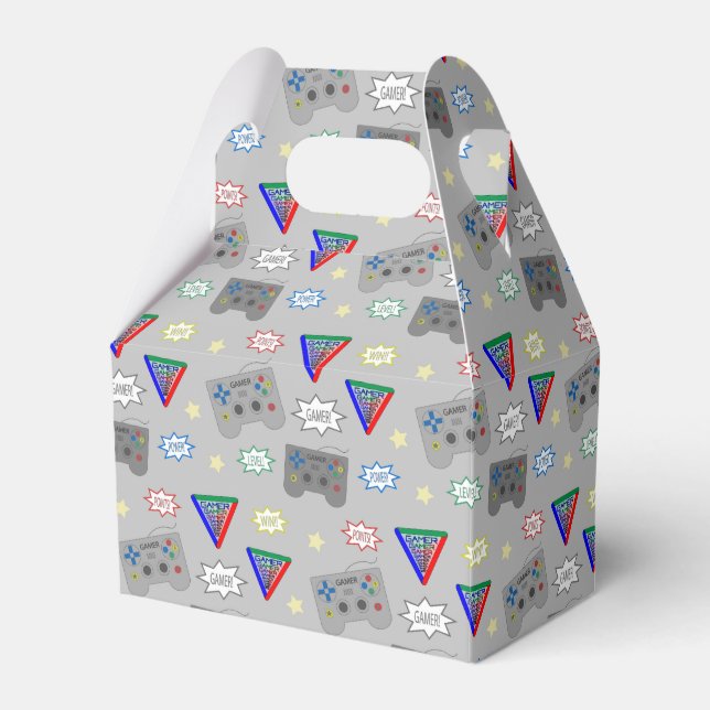 Fun and Fancy 3 System Gamer Favor Box (Front Side)