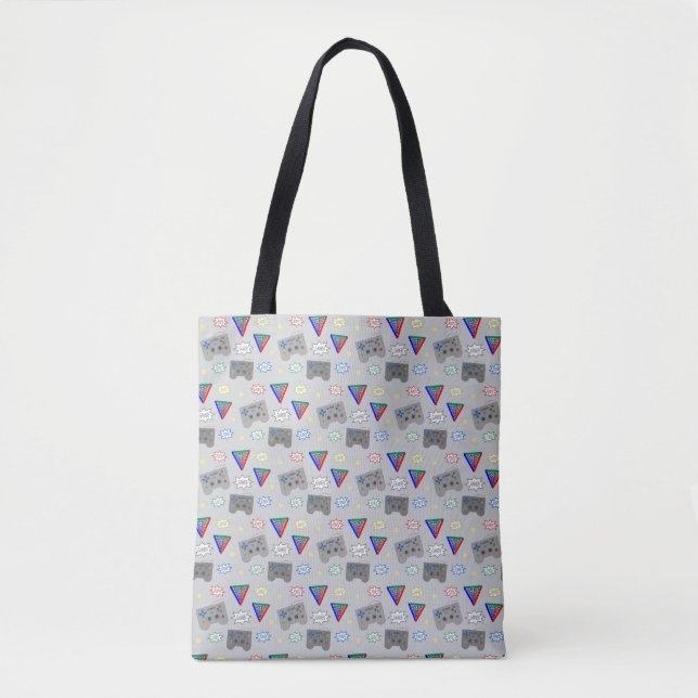 Fun and Fancy 3 System Gamer Tote Bag (Front)
