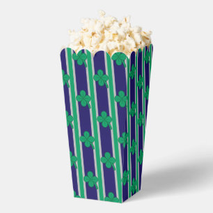 Fun and Fancy 4 Leaf Clover Popcorn Favor Box