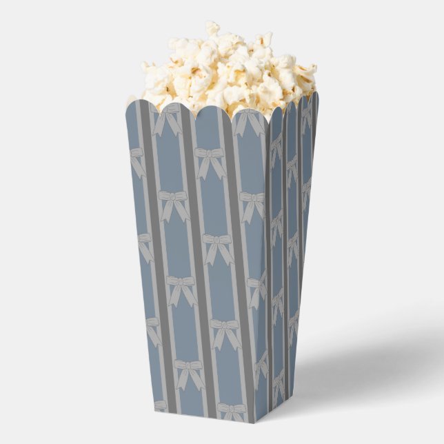 Fun and Fancy Bow Popcorn Favor Box (Popped)