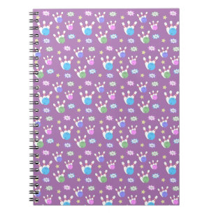 Fun and Fancy Bowling Pattern Notebook
