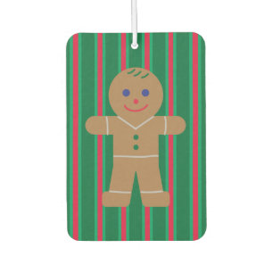 Fun and Fancy Christmas Gingerbread Man Air Freshener