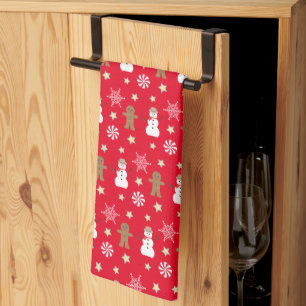 Fun and Fancy Christmas Kitchen Towel