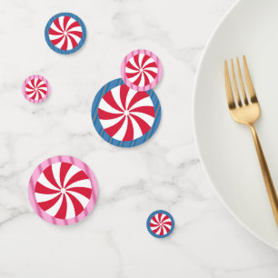 Fun and Fancy Christmas Peppermint Candy Confetti