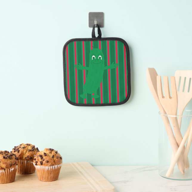 Fun and Fancy Christmas Pickle Pot Holder (Insitu(Hanging))