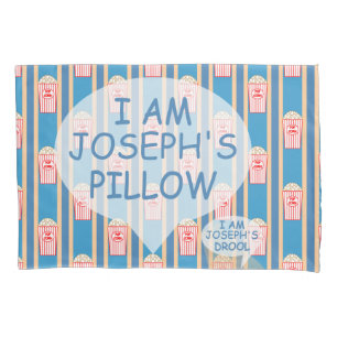 Fun and Fancy Customizable Popcorn Pillowcase