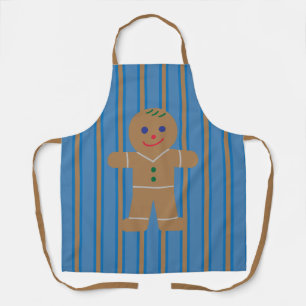 Fun and Fancy Gingerbread Man Apron