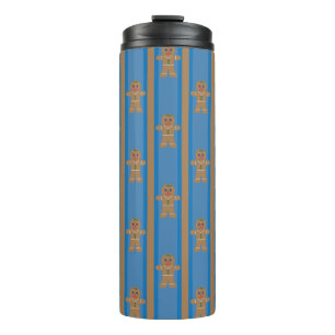 Fun and Fancy Gingerbread Man Thermal Tumbler